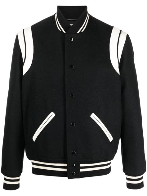 ysl teddy jacket mens|farfetch ysl teddy jacket.